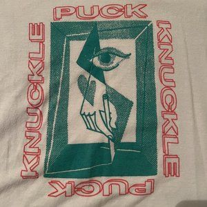 Knuckle Puck White T Shirt Men’s Size Medium Pop Punk Band Chicago